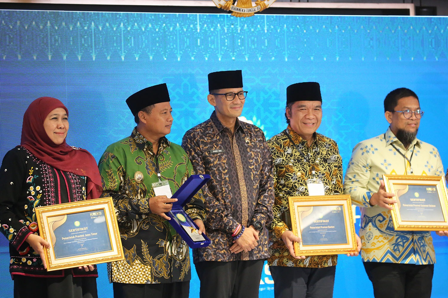 Provinsi Banten Raih Dua Penghargaan Anugerah Adinata Syariah 2023