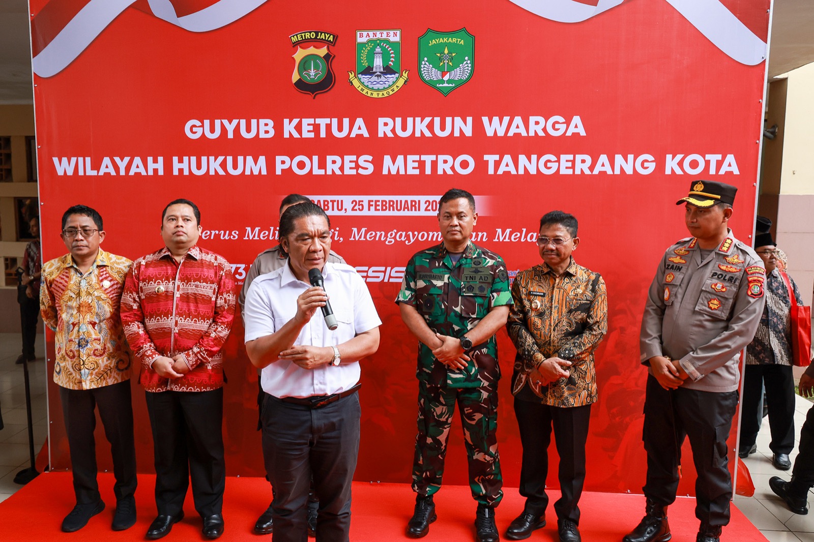 Gerakan Polisi RW di Kota Tangerang, Pj Gubernur Banten Al Muktabar Sebut Inovasi Positif