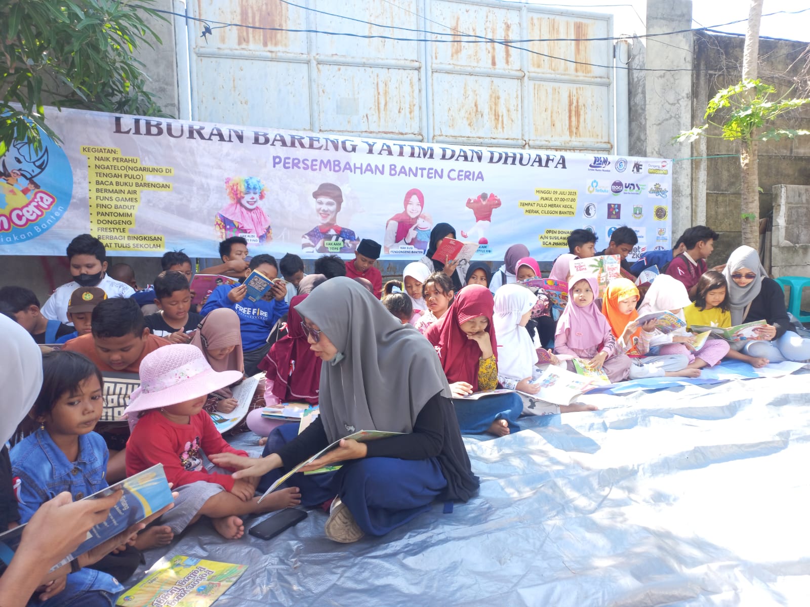 Libur Tahun Ajaran Baru,  Pemprov Banten Ajak Anak Yatim Dhuafa Baca dan Berwisata