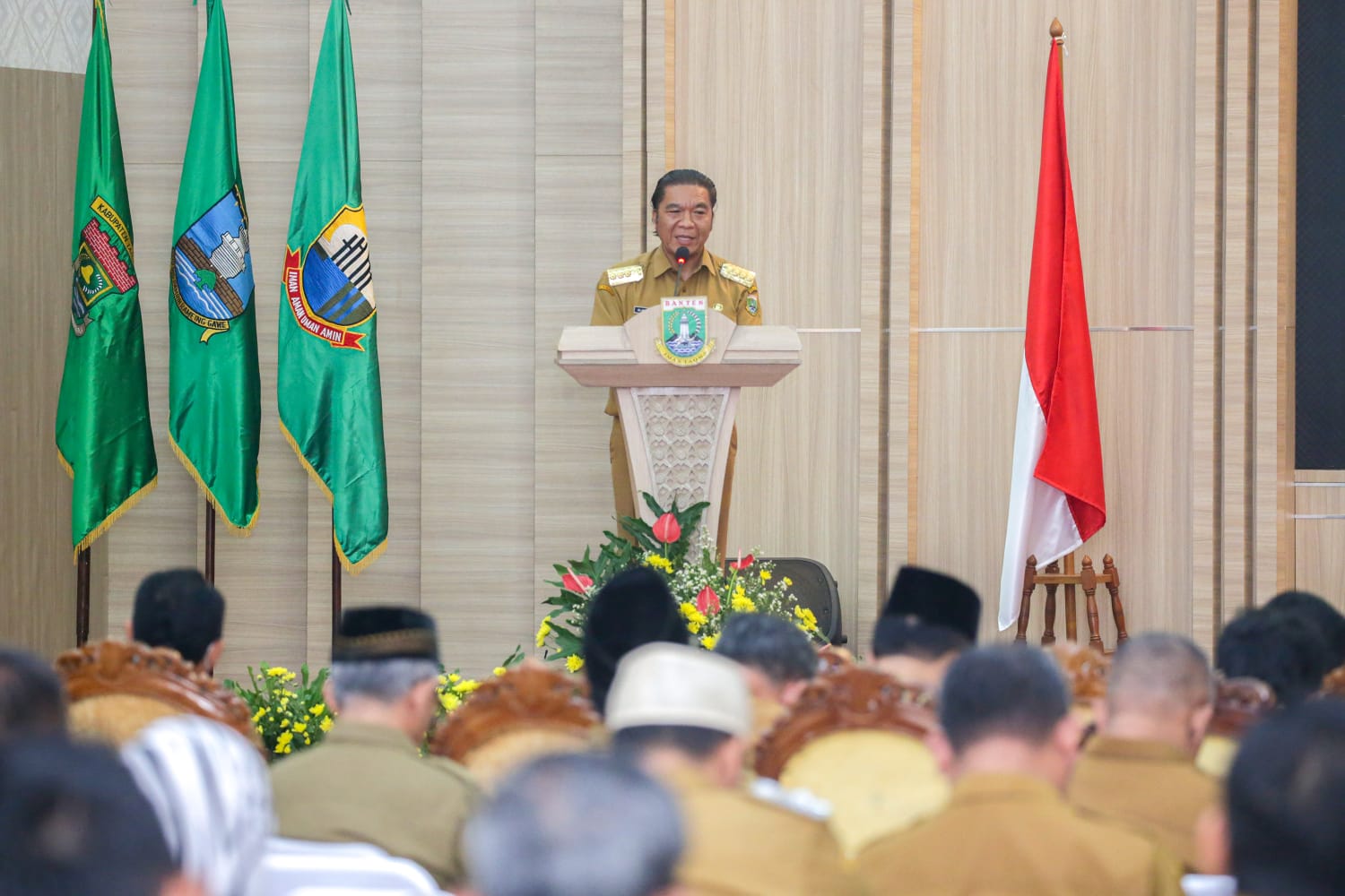 Pj Gubernur Banten Al Muktabar Harapkan Program Desa Antikorupsi Meningkatkan Pelayanan Publik Yang Baik