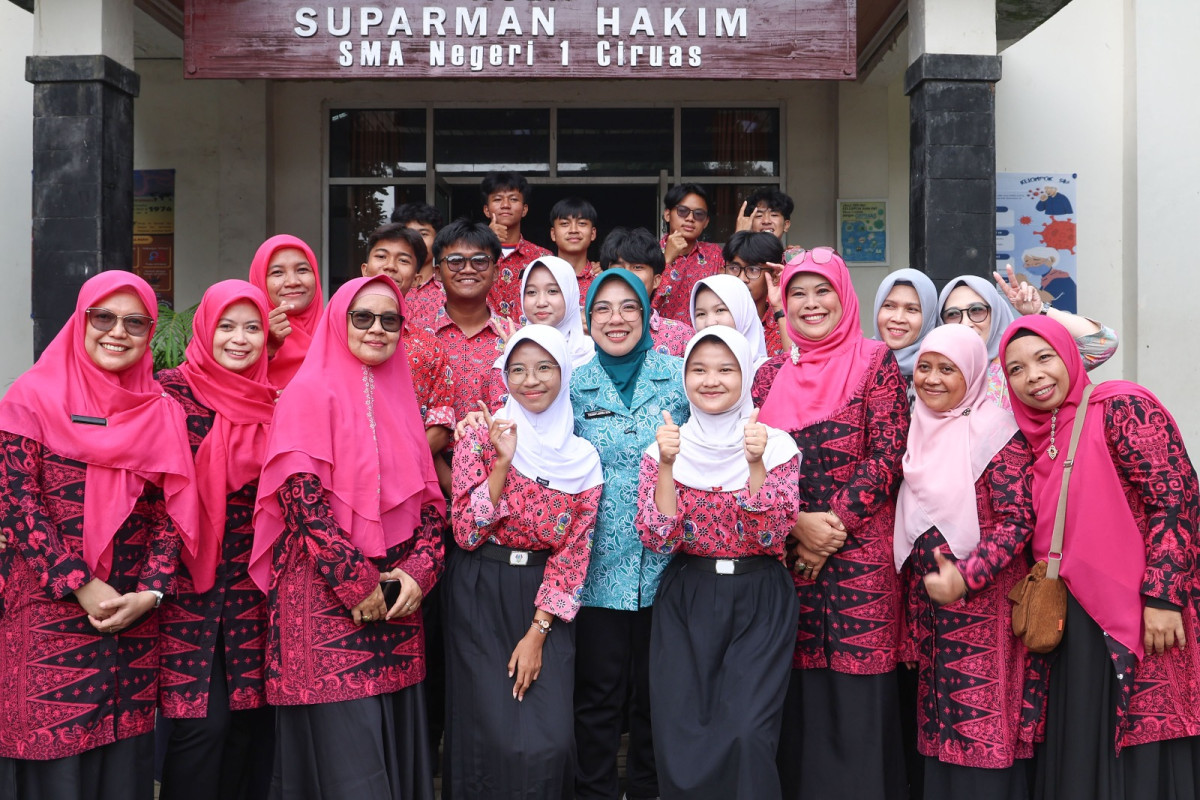 Program PKK Mengajar Perkuat Bekal Praktis Remaja di SMAN 1 Ciruas