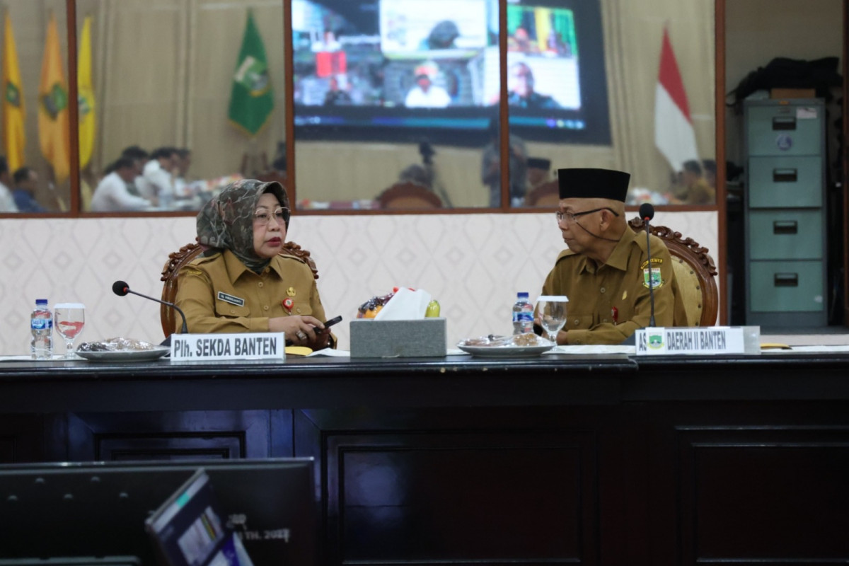 Rakor Inflasi, Plh Sekda Provinsi Banten Virgojanti: Harga Bahan Pokok Terjaga