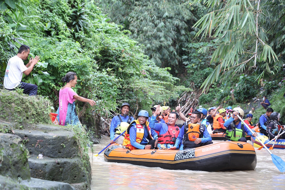Arungi Sungai Cibanten, Gubernur Banten Andra Soni: Sungai Harus Jadi Warisan Bersih Untuk Generasi Mendatang