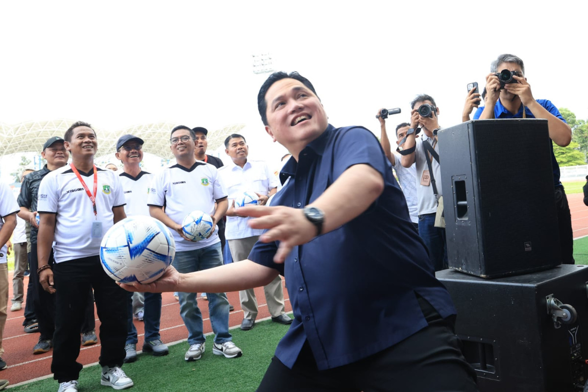 Mimpi Besar Garuda dari Banten: Andra Soni & Erick Thohir Buka Liga 4