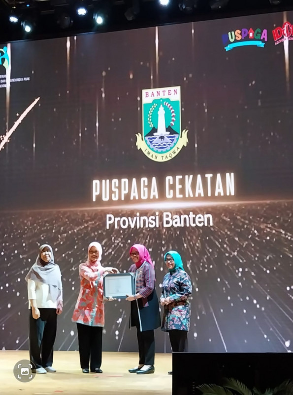 Pemprov Banten Raih Penghargaan Tematik Pemenuhan Hak Anak