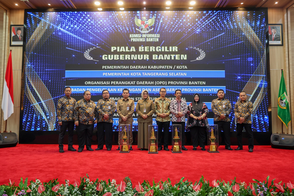 Pemprov Banten Komitmen Pertahankan Sebagai Provinsi Informatif