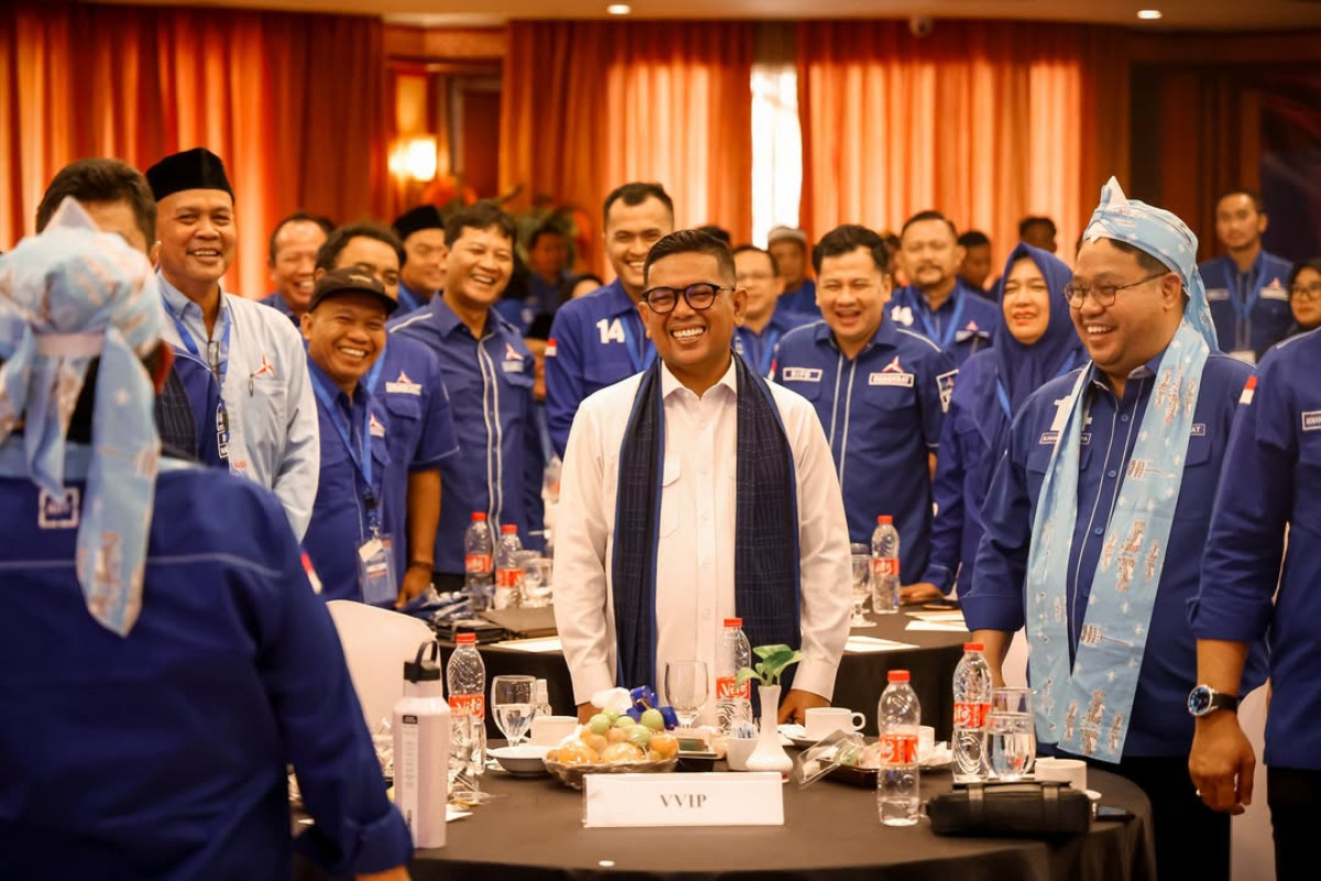 Gubernur Andra Soni Hadiri Pembukaan Rakerda Partai Demokrat Provinsi Banten