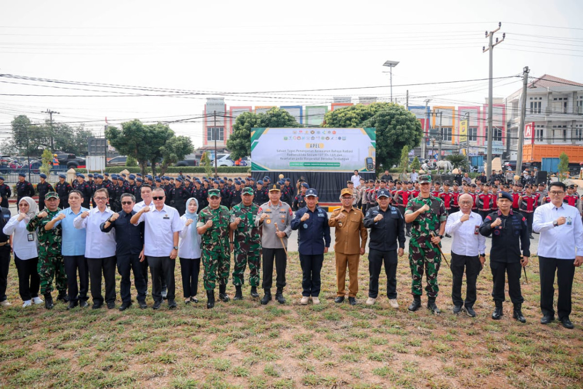 Pemprov Banten Gerak Cepat Atasi Radiasi Cs-137 Bersama Pemerintah Pusat