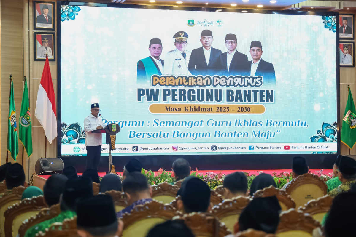 Gubernur Banten Andra Soni Ajak Guru NU Berperan Tingkatkan Kualitas Pendidikan