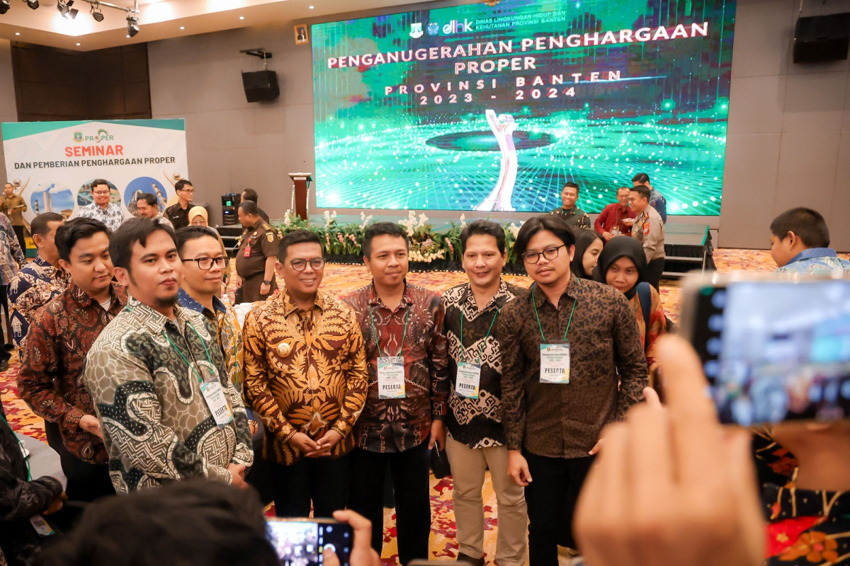 Proper 2024, Gubernur Banten Andra Soni: Industri Berjalan, Masyarakat Terlindungi, dan Alam Lestari