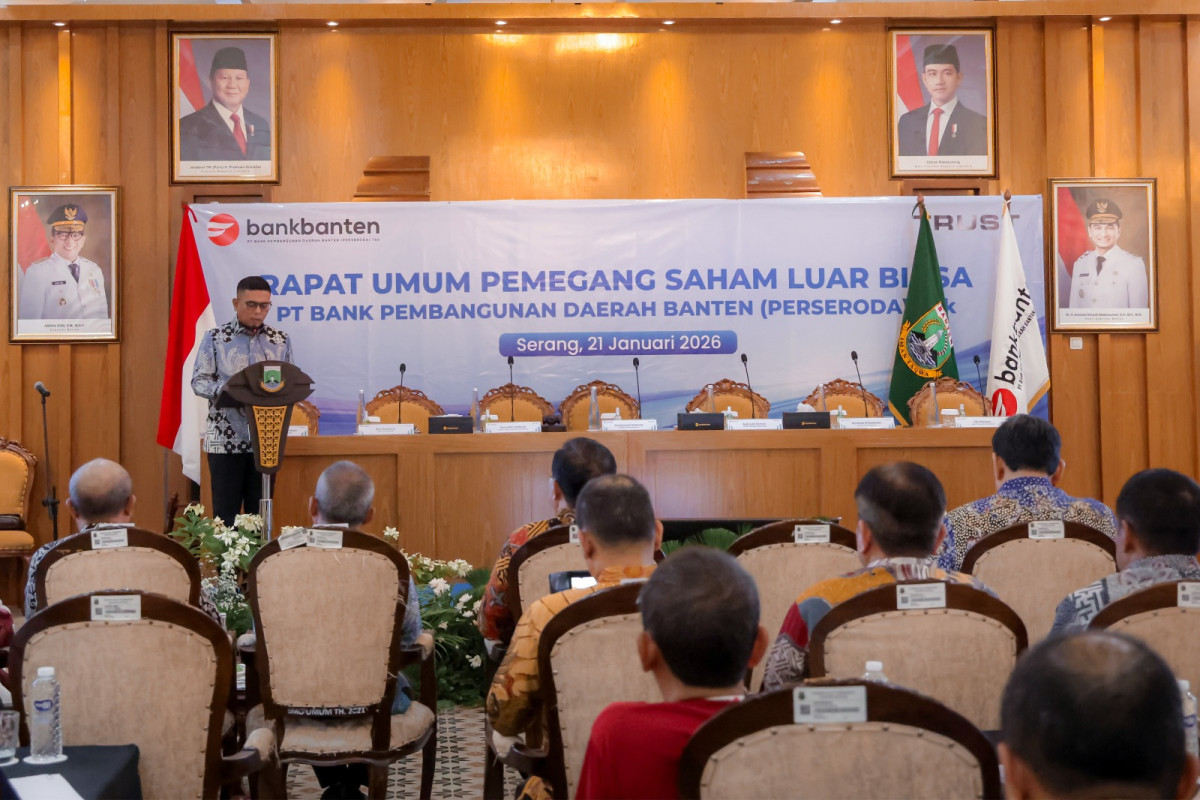 Hadiri RUPS LB, Gubernur Andra Soni: Bank Banten Harus Menjadi Identitas dan Kebanggaan Warga