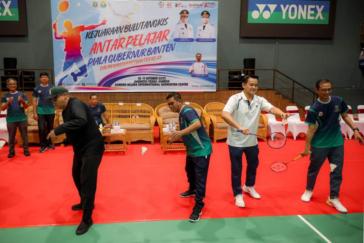 Gubernur Andra Soni: Pembinaan Dini Kunci Lahirnya Atlet Berprestasi dari Banten