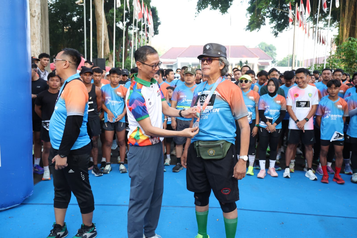 Geliat Sport Tourism Terus Berkembang, Ratusan Pelari Ramaikan Road to Banten Marathon