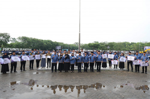 HUT Ke-52 KORPRI, Pj Gubernur Banten Al Muktabar Ingatkan Tugas Melayani Kepada Masyarakat