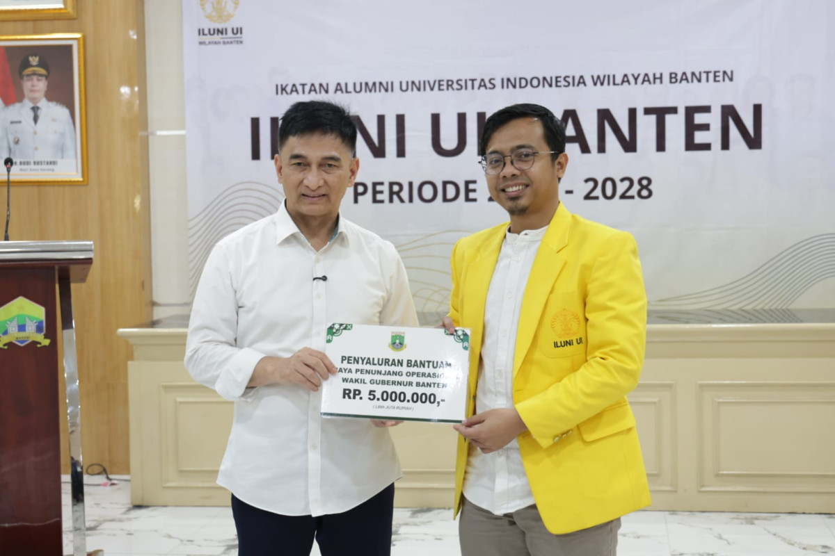 Wagub Banten Ajak Iluni UI Ambil Peran Strategis dalam Pembangunan Daerah