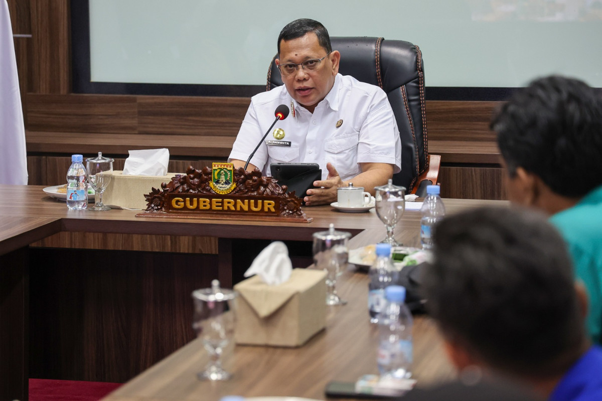 Pj Gubernur Banten A Damenta Terima Audiensi KSP