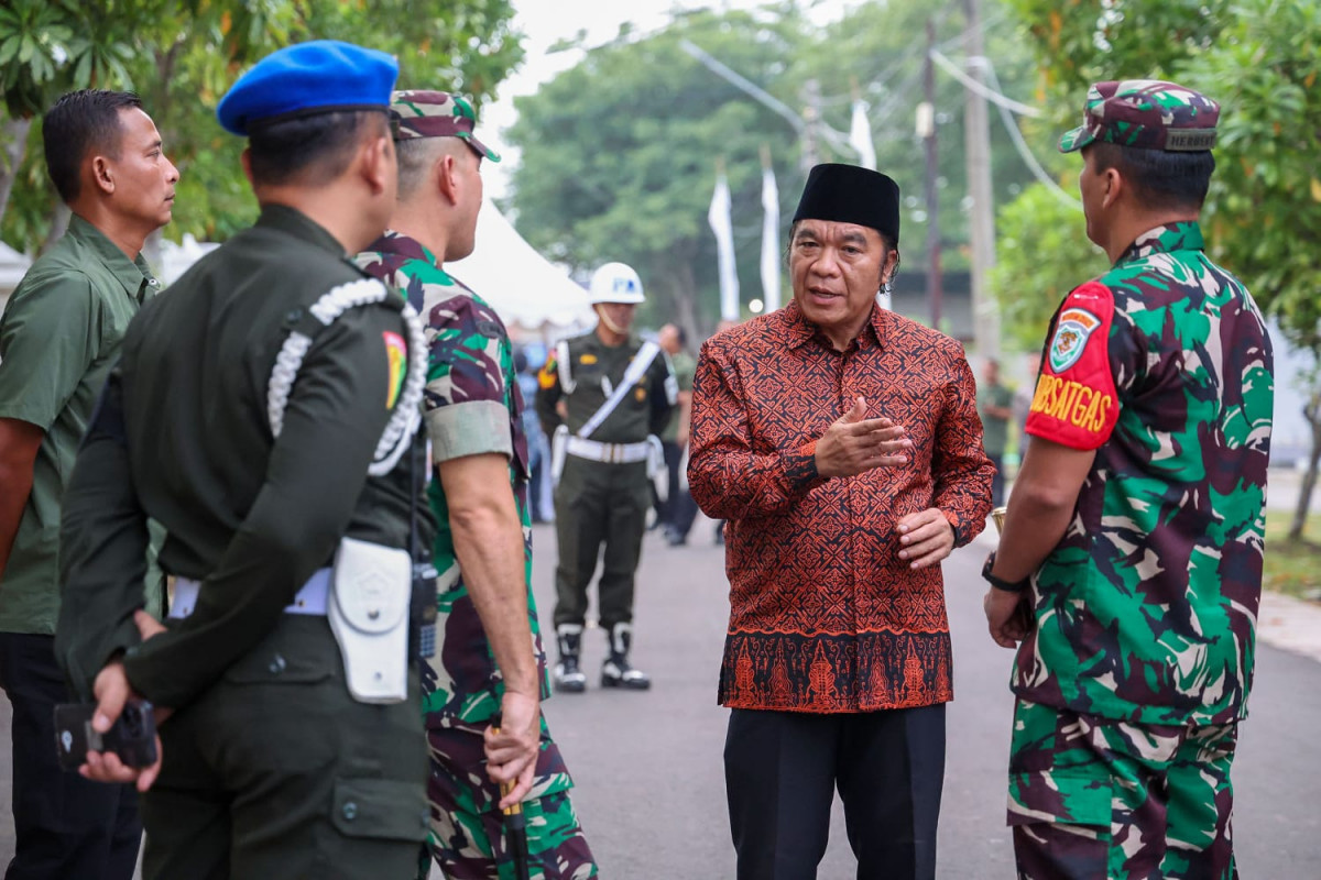 Persiapan Haul Akbar Syekh Nawawi Al Bantani ke 131, Pj Gubernur Banten Sambut Kedatangan Wapres KH Ma'ruf Amin