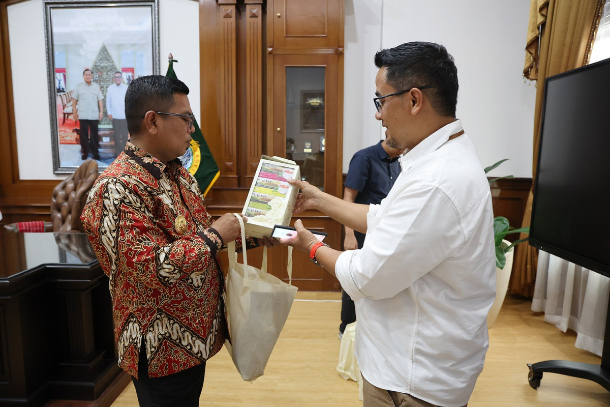 Optimalisasi Perkebunan Sawit, Gubernur Banten Andra Soni Terima Kunjungan Rombongan PTPN IV