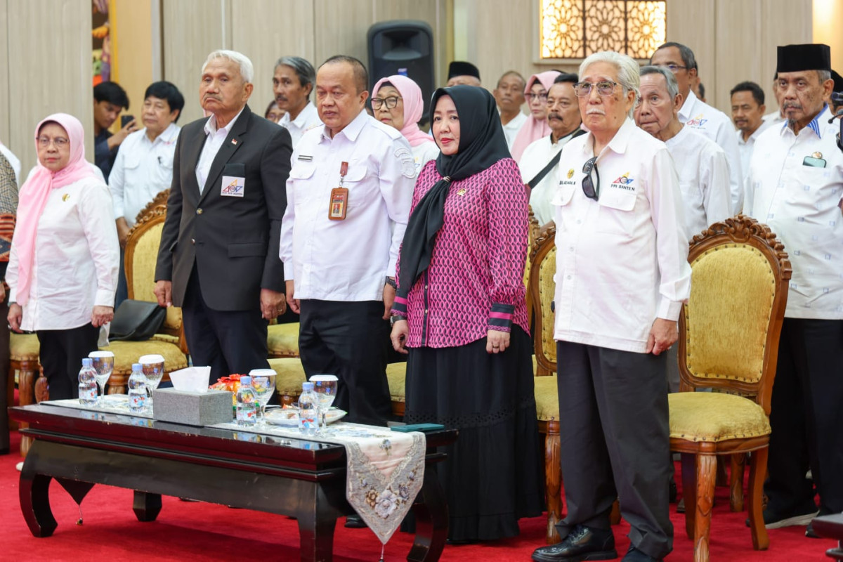 uka Rakerda PPI Banten 2025, Gubernur Banten Andra Soni : Masa Pensiun  Adalah Fase Baru Untuk Tetap Aktif dan Produktif