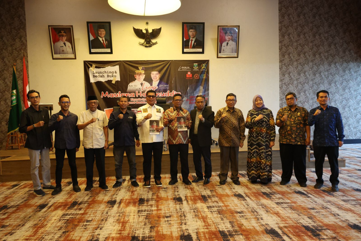 Launching dan Bedah Buku Legasi Sultan Maulana Hasanuddin Banten, Gubernur Andra Soni : Semoga Memberikan Inspirasi Generasi Muda