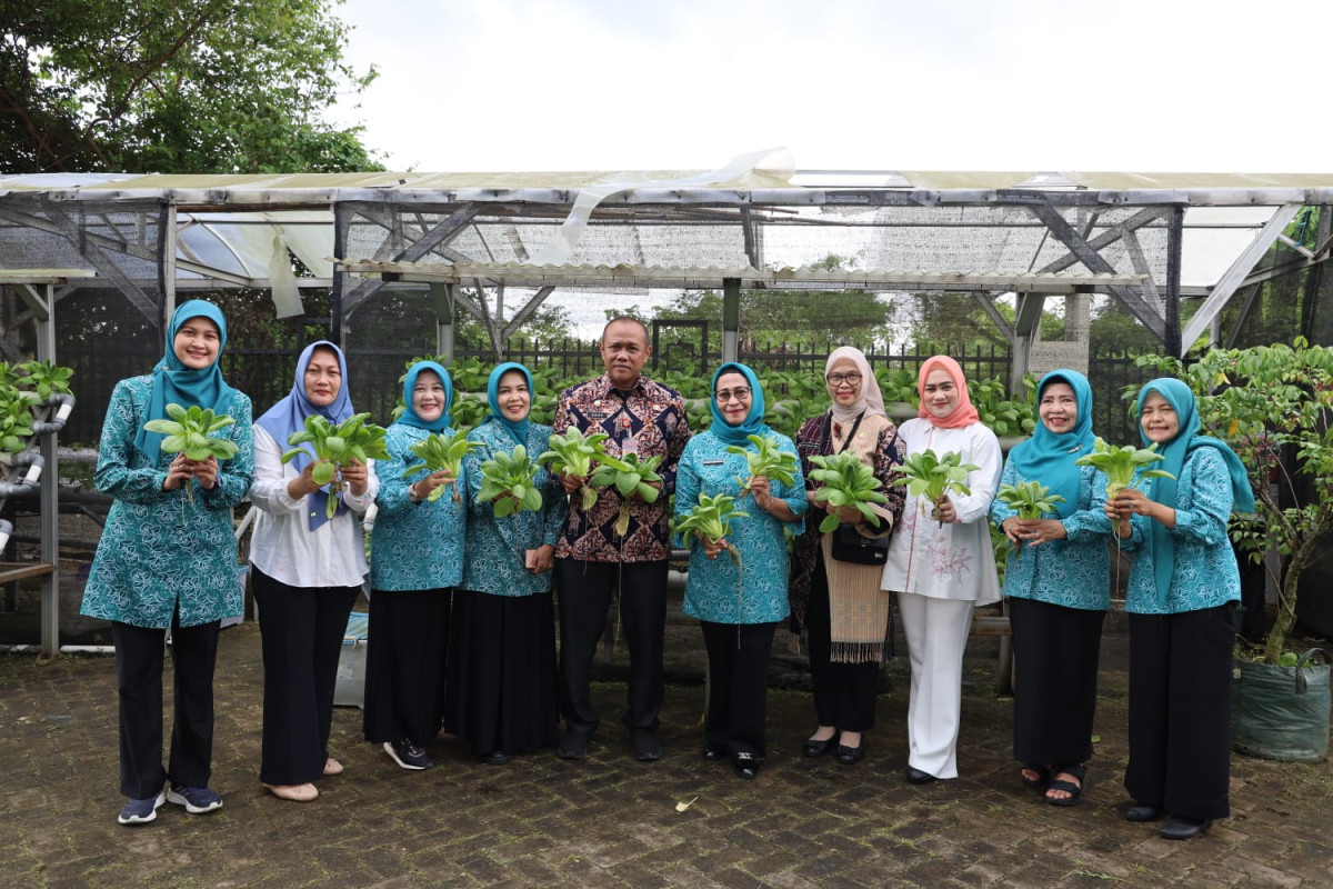 Pj Ketua TP PKK Provinsi Banten Irmawaty Habie Damenta Ajak Maksimalkan Manfaat Pekarangan Rumah