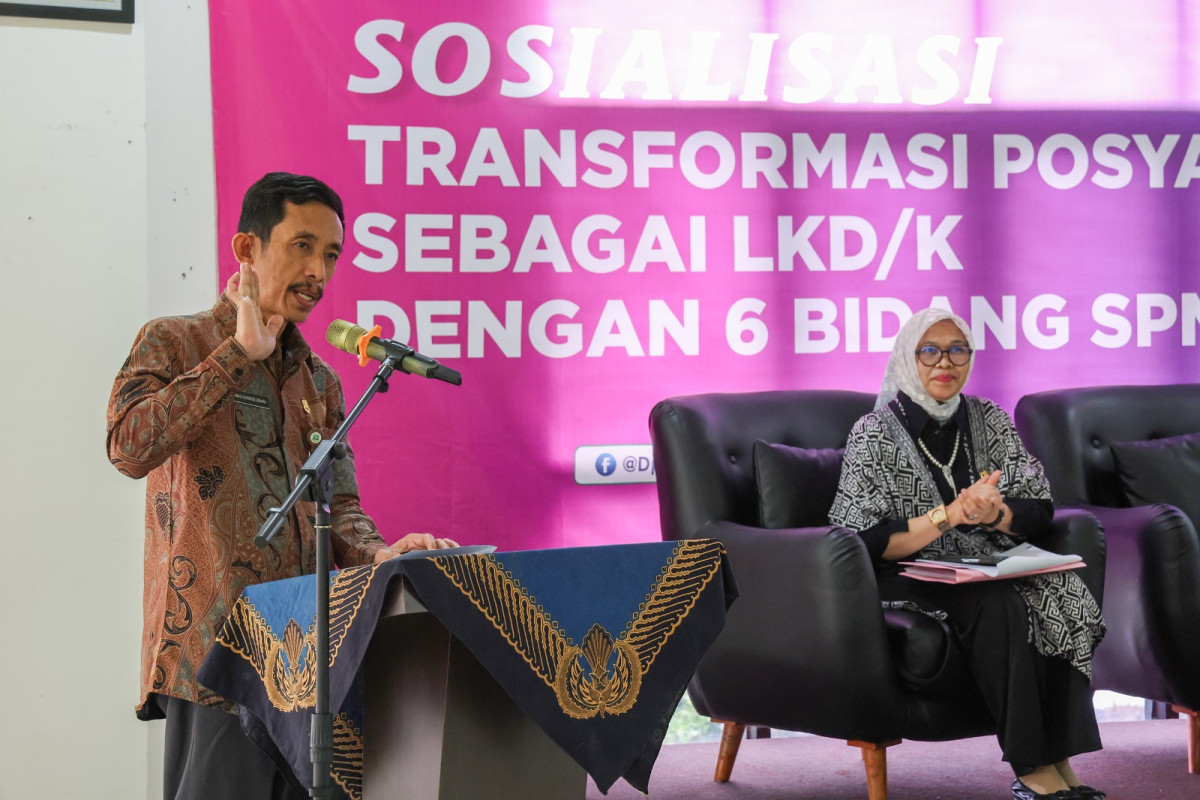 Pj Sekda Provinsi Banten Usman Asshiddiqi Qohara Buka Sosialisasi Posyandu 6 SPM