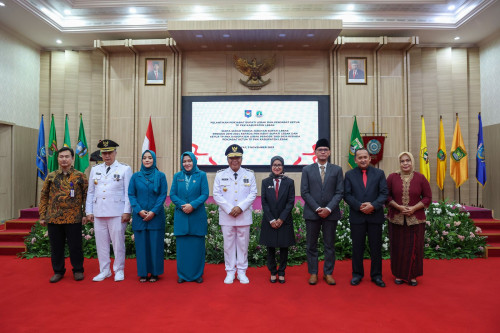 *Pj Ketua TP PKK Provinsi Banten Tine Al Muktabar Lantik Septiana Iwan Kurniawan   sebagai Pj TP PKK Kabupaten Lebak*