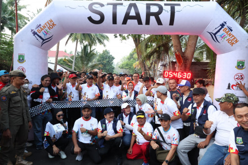 Maraton Banten 10K, Pj Gubernur Banten Al Muktabar: Giatkan Perekonomian dan Pariwisata