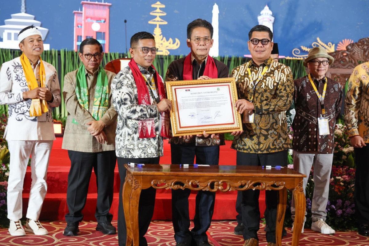 Gubernur Banten Andra Soni Komitmen Wujudkan Visi Banten Maju, Adil, Merata, Tidak Korupsi