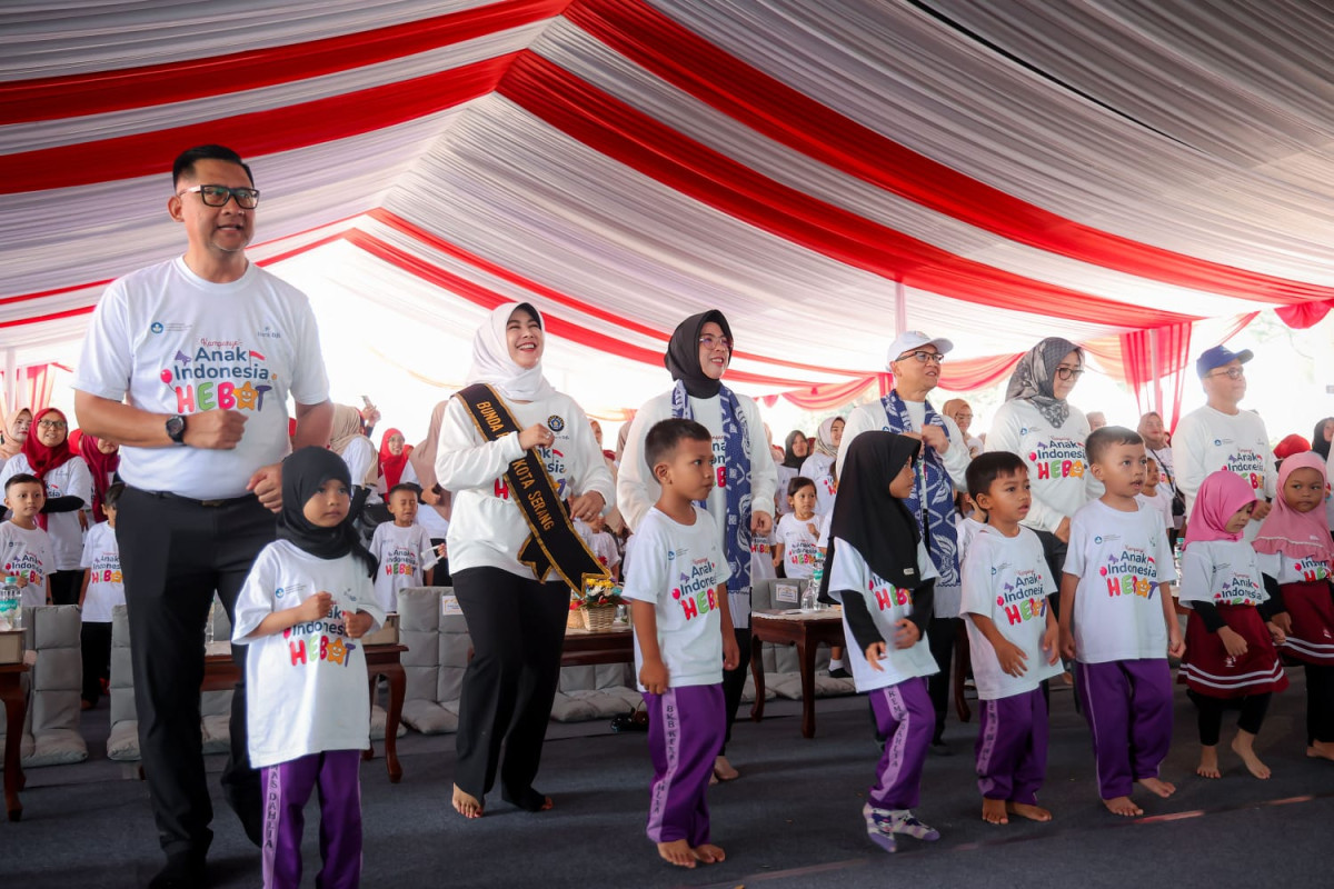 Tinawati Andra Soni Komitmen Ciptakan Lingkungan Rumah Dinas Gubernur Banten Ramah Anak