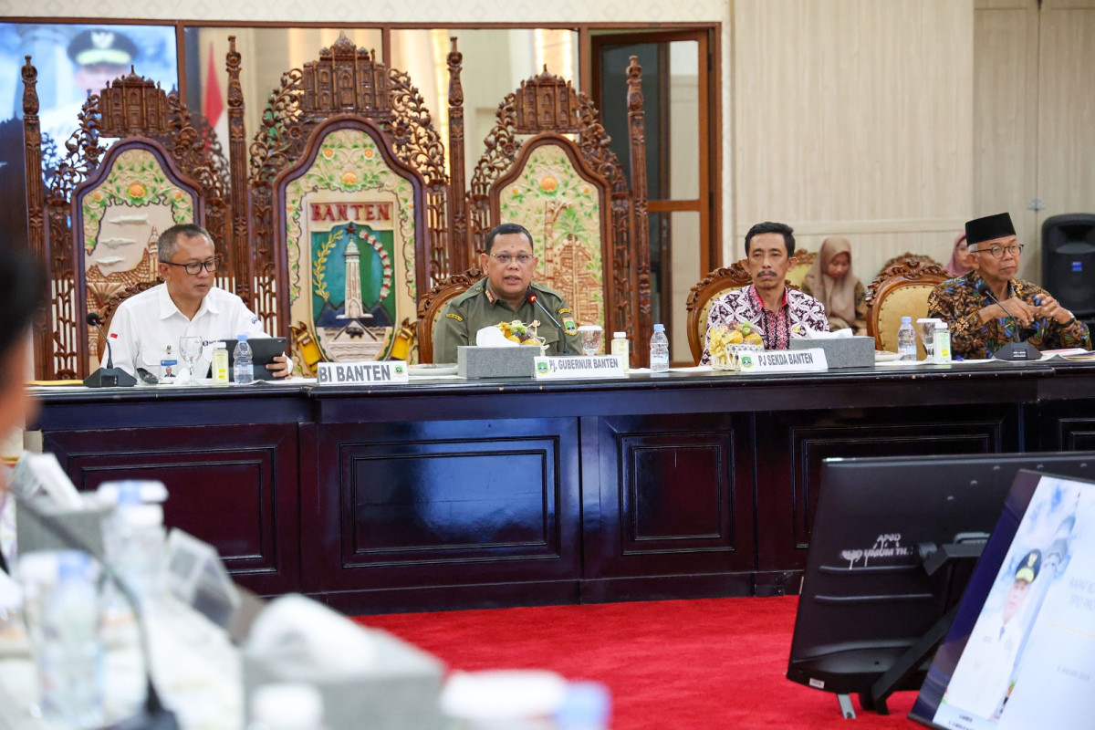 Jelang Bulan Ramadan, Pj Gubernur Banten A Damenta Ajak Kepala Daerah Jaga Stabilitas Harga dan Ketersedian Bahan Pangan