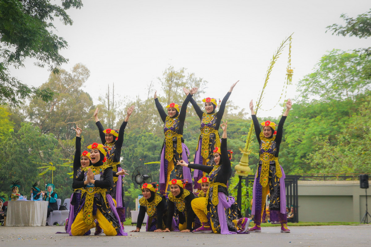 TP PKK Provinsi Banten Kreasikan Senam 6 Langkah Cuci Tangan Dalam Tarian Tradisional