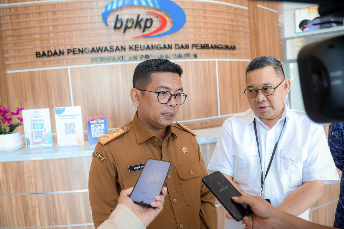BPKP Apresiasi Kinerja   Pemerintah Daerah Provinsi  Banten pada Semester I 2025