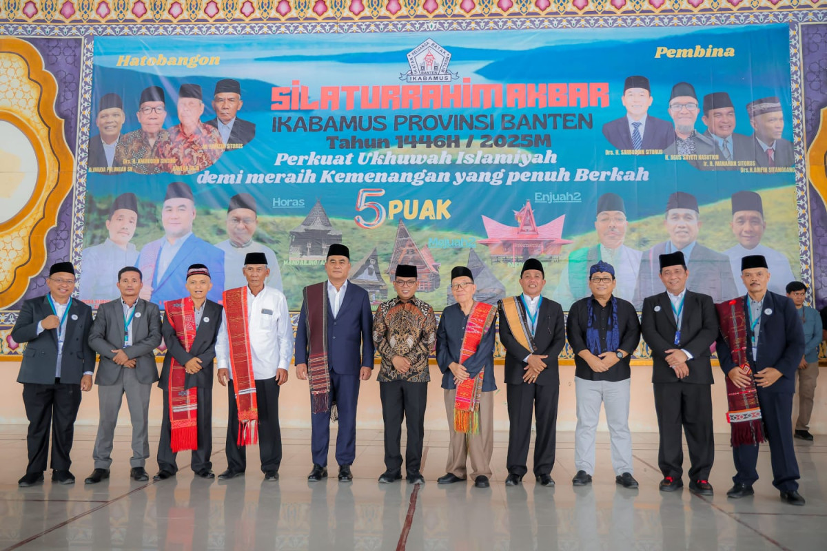 Lantik Pengurus Ikabamus Provinsi Banten, Gubernur Andra Soni Ajak Bersinergi Dalam Membangun Daerah