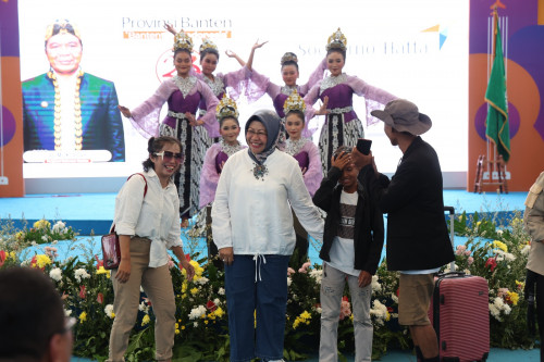 Pemprov Banten Gelar Parade Budaya di Bandara Soekarno Hatta