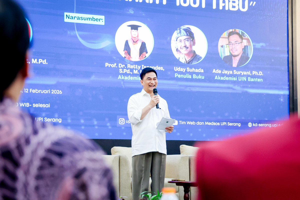 Wagub Banten Dimyati Natakusumah Apresiasi Bedah Buku Baduy