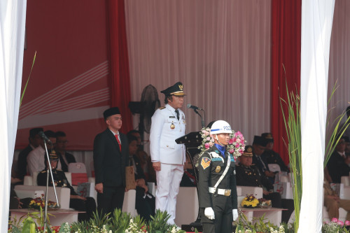 Pj Gubernur Al Muktabar Pimpin Peringatan Hari Kemenkumham 2023 Provinsi Banten