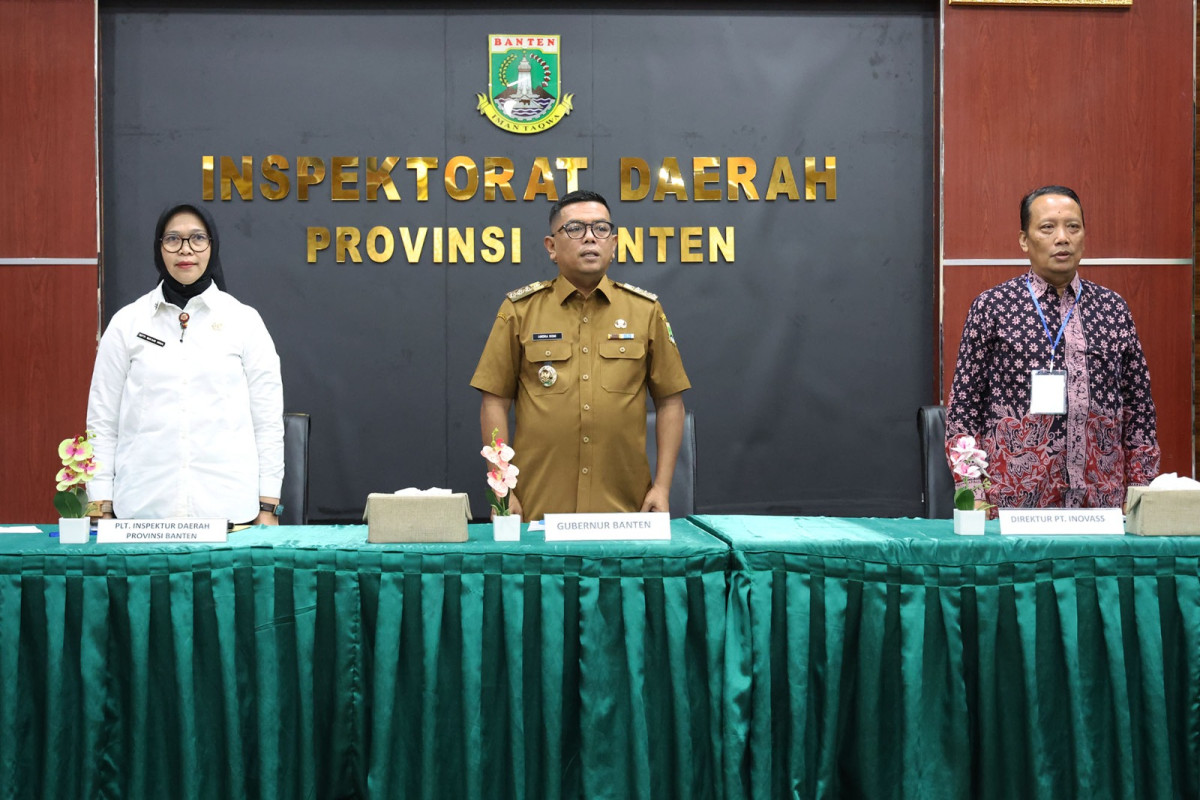 Buka Pelatihan SMAP,  Gubernur Banten Andra Soni: Auditor Jangan Mau Disuap