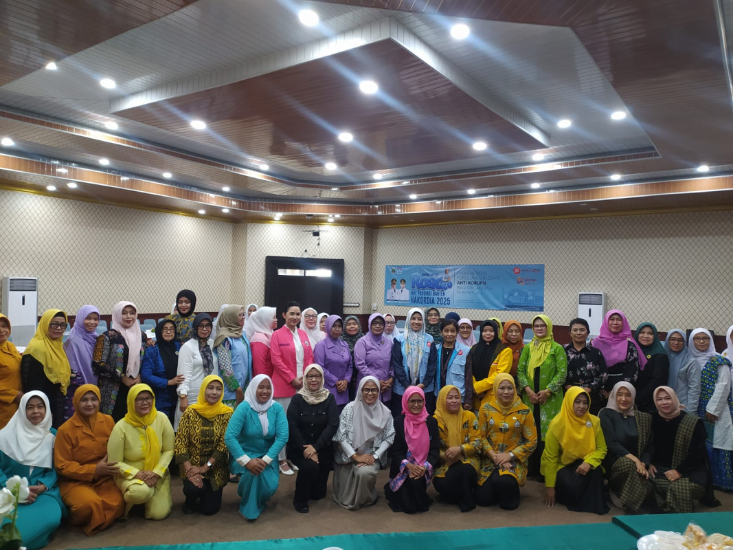 Pemprov Banten Perkuat Budaya Antikorupsi di Kalangan Organisasi Perempuan