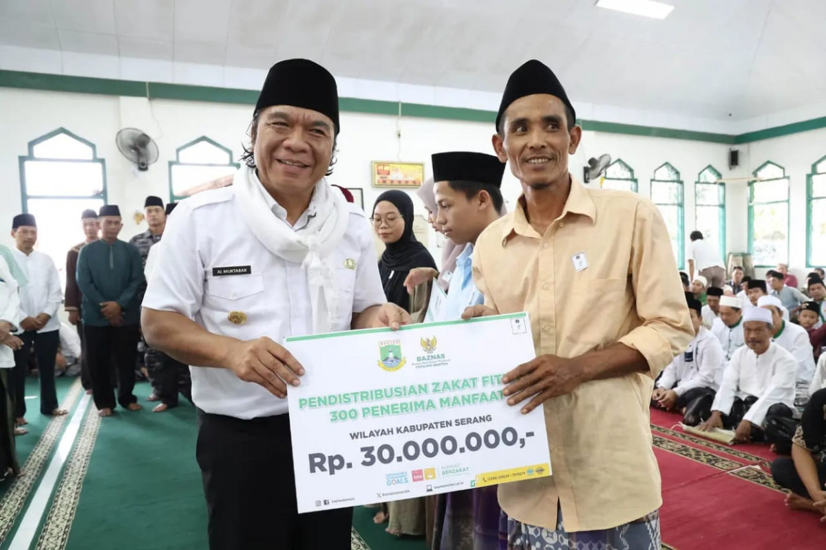 Safari Ramadan 1445 H, Pj Gubernur Banten Al Muktabar: Momentum Silaturahmi Kepada Masyarakat