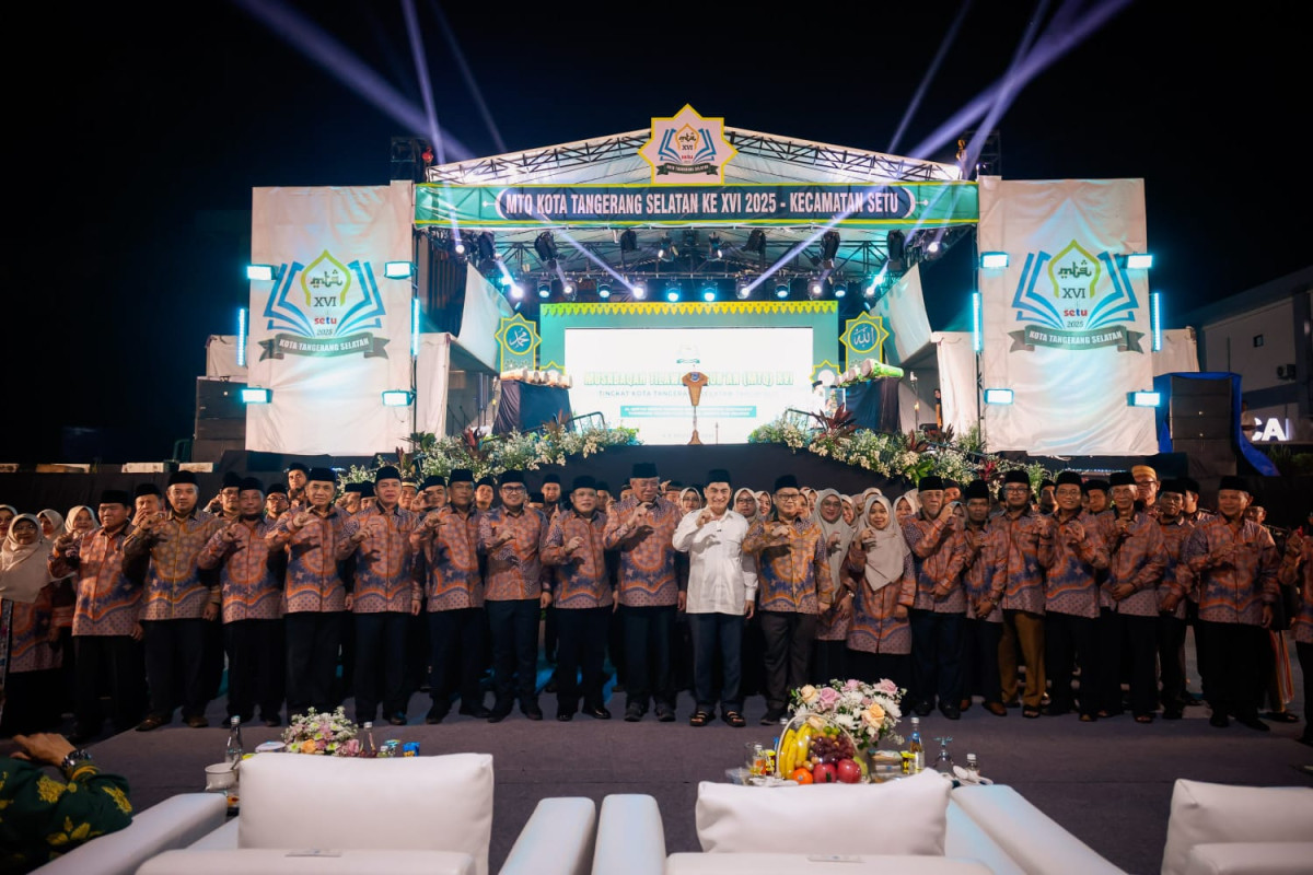 Wagub Banten A Dimyati Natakusumah Buka MTQ XVI Tingkat Kota Tangsel Tahun 2025