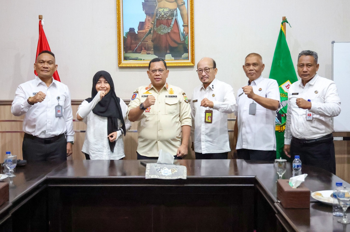 Terima Kanwil Imigrasi dan Pemasyarakatan, Pj Gubernur A Damenta: Pemprov Banten Komitmen Tingkatkan Sinergi