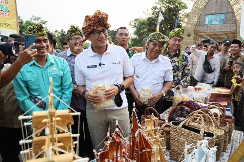 Menparekraf Apresiasi Perkembangan Pariwisata dan Ekonomi Kreatif Provinsi Banten