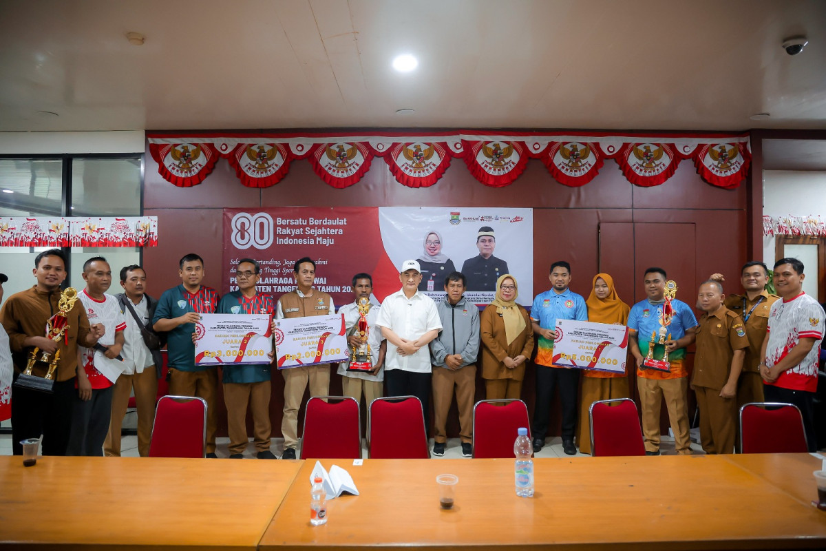 Wagub Banten A Dimyati Natakusumah Kunjungi Pekan Olahraga Catur Antar OPD Pemkab Tangerang