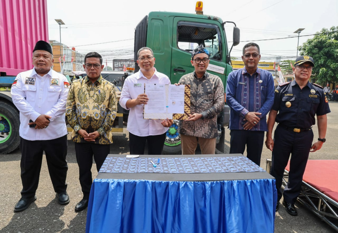 Lepas Ekspor Emping Melinjo, Gubernur Banten Andra Soni: Pemberdayaan Ekonomi Masyarakat Melalui Potensi Lokal