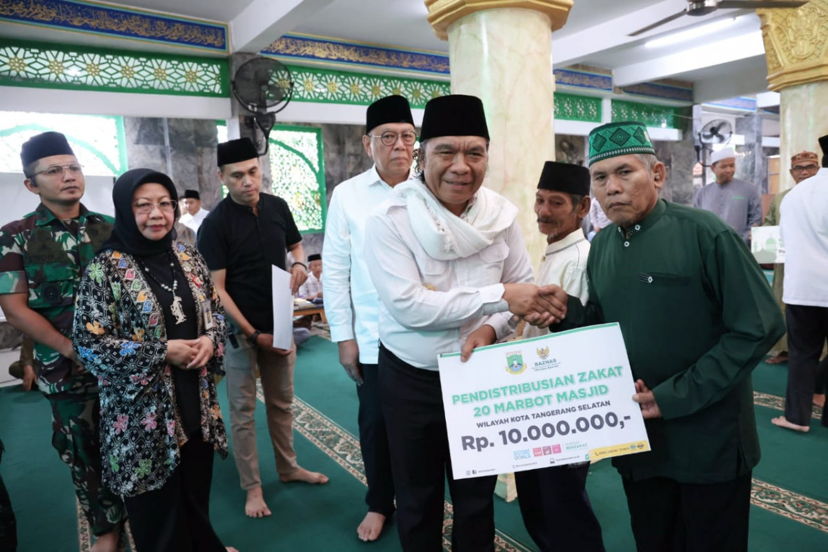 Safari Ramadan 1445 H, Pj Gubernur Banten Al Muktabar: Kesatuan Pemerintah dan Masyarakat Jadikan Pembangunan Lancar