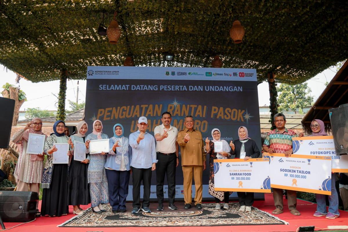 Wagub Banten A Dimyati Natakusumah: UMKM Tumbuh, Perekonomian Daerah Tumbuh