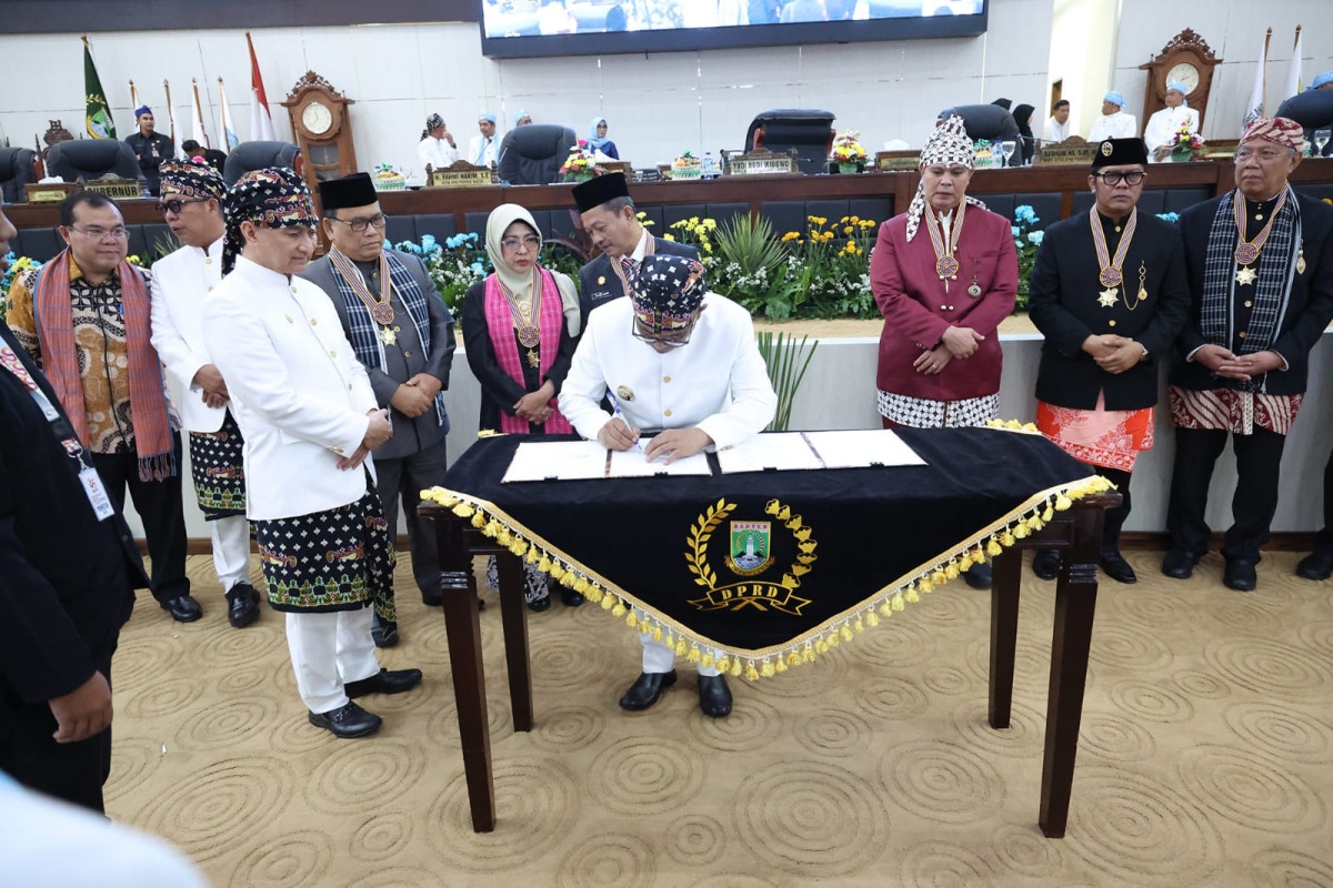 HUT Ke-25 Provinsi Banten, Gubernur Andra Soni: Kita Lanjutkan Pembangunan dengan Semangat Kolaborasi