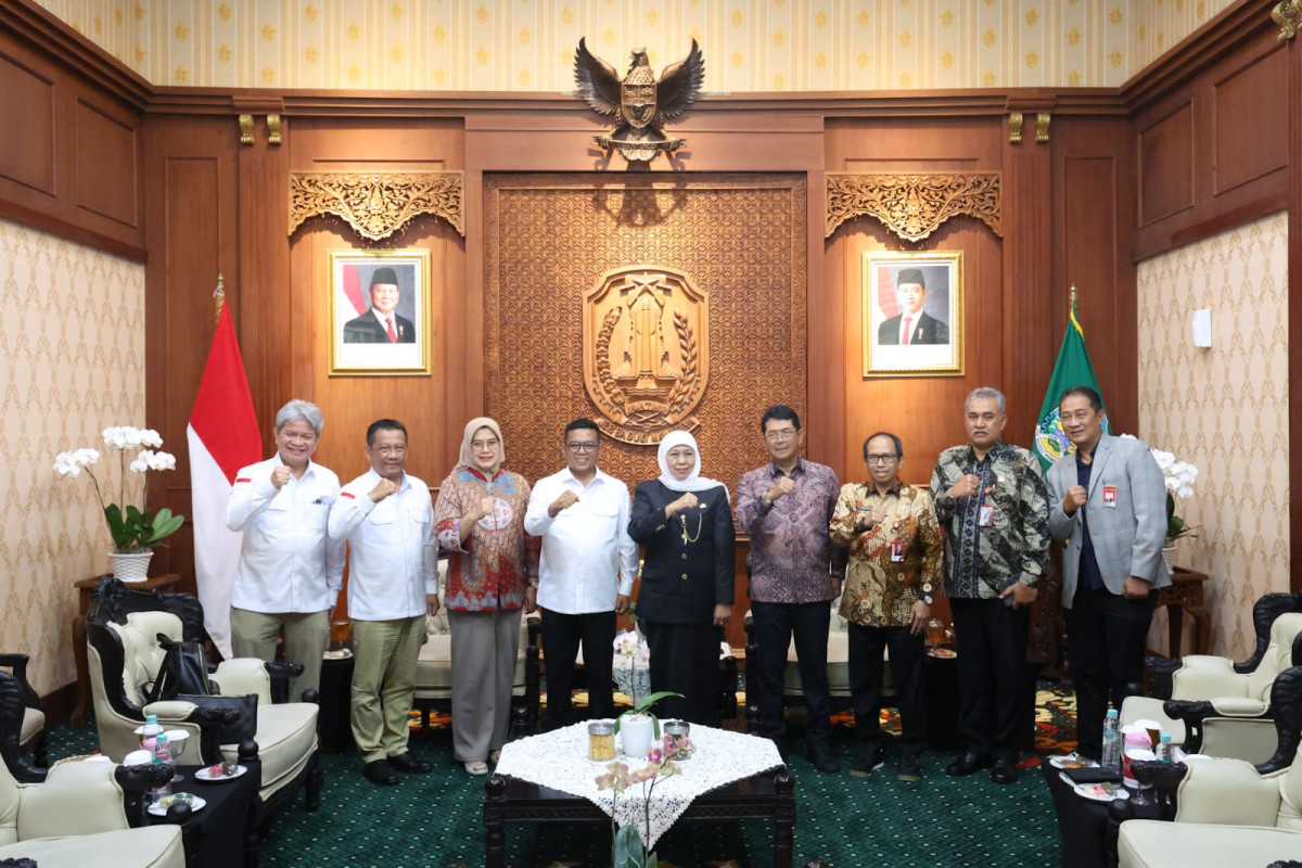 Kunjungan Ke Pemprov Jatim, Gubernur Banten Andra Soni Bahas Pembangunan Daerah dan Kerjasama Antar Daerah