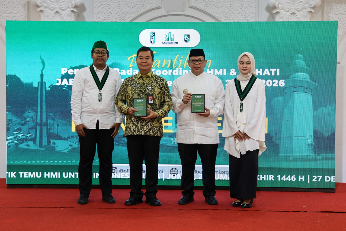 Pj Gubernur A Damenta Ajak Kader HMI Diseminasikan dan Kawal Program Pemprov Banten